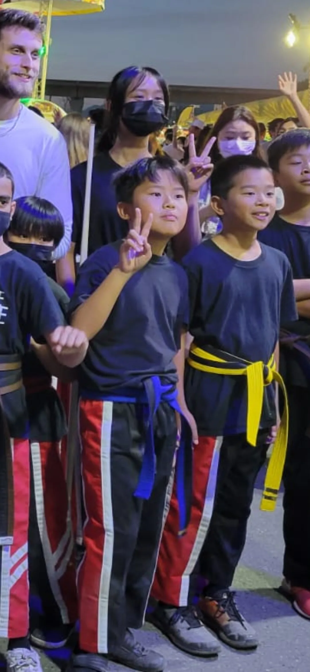 Kids Martial Arts Foundations students training in Richmond BC