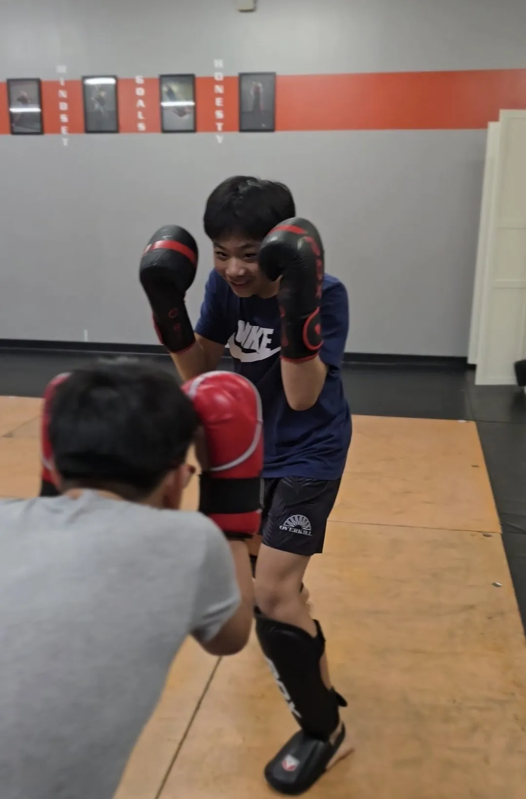 Kids Martial Arts Foundations training at Rise Kicks Academy